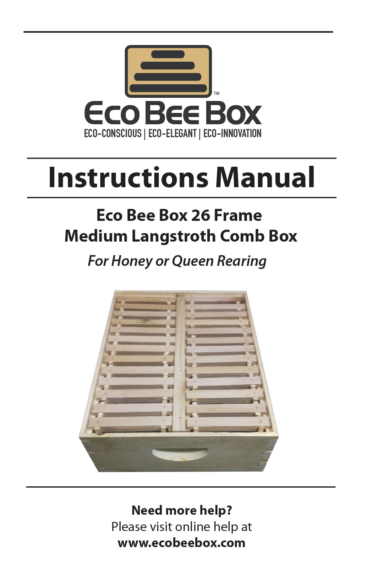 Ecobeebox_26frameinstructions copy – Eco Bee Box – Modern Urban Beekeeping